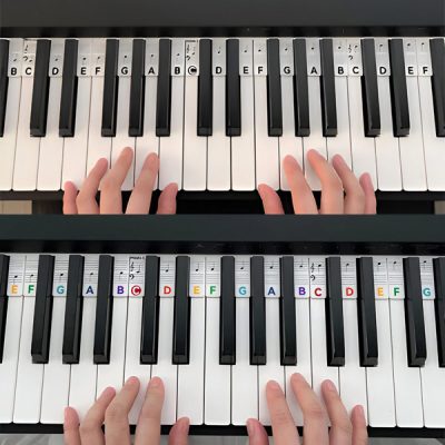 Klavirske note koje olakšavaju učenje | MELOKEY - Klasična crna